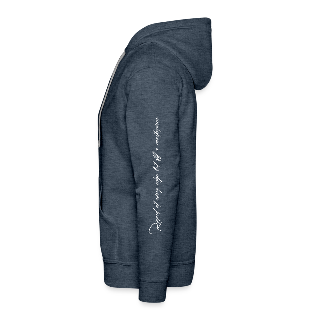 Men’s Premium Hoodie - heather denim