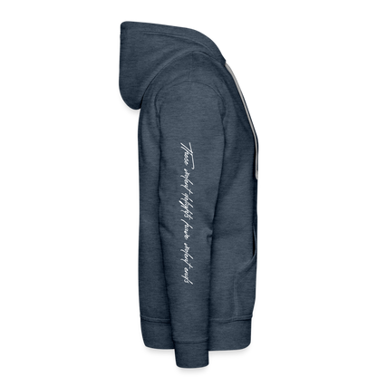 Men’s Premium Hoodie - heather denim
