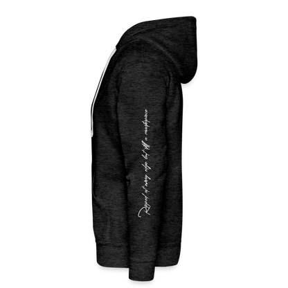 Men’s Premium Hoodie - charcoal grey