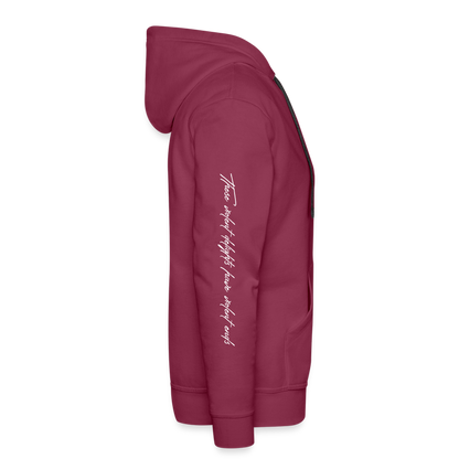 Men’s Premium Hoodie - burgundy