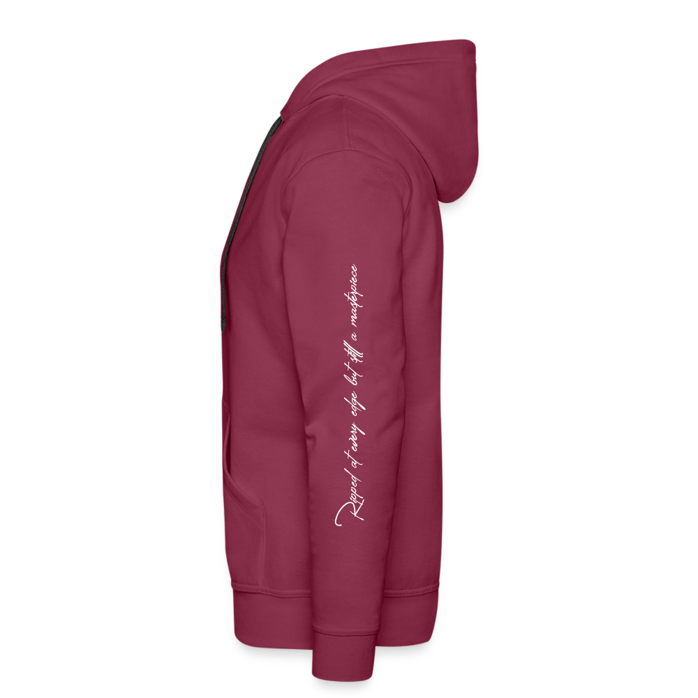 Men’s Premium Hoodie - burgundy