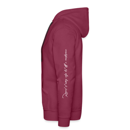 Men’s Premium Hoodie - burgundy