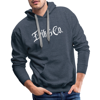 Men’s Premium Hoodie - heather denim